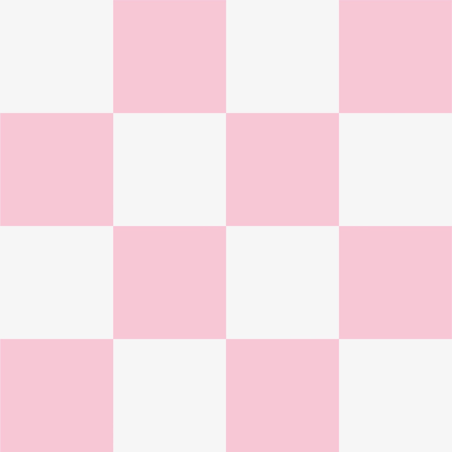 Pink and white checkerboard wallpaper for living room or bedroom