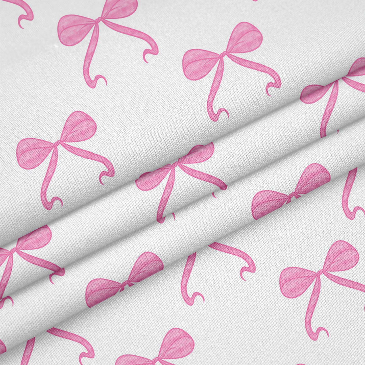 ribbons fabric in pink girls room curtains upholstery