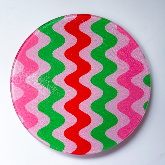 Wavy Christmas Trivet