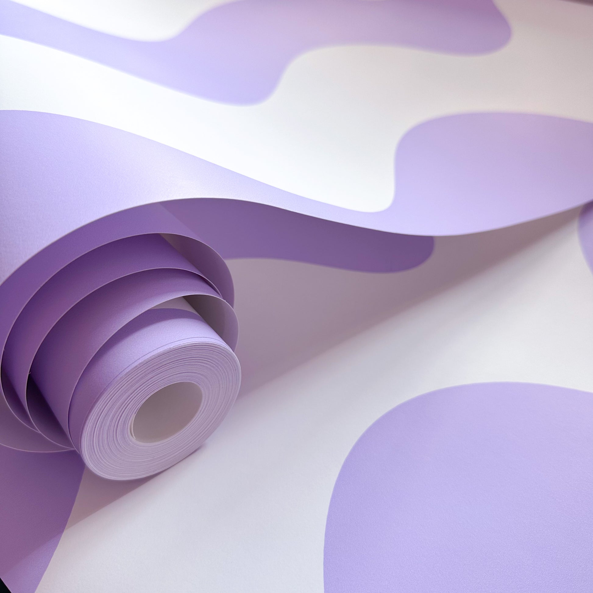 soft purple wiggle wallpaper uk for bedroom walls