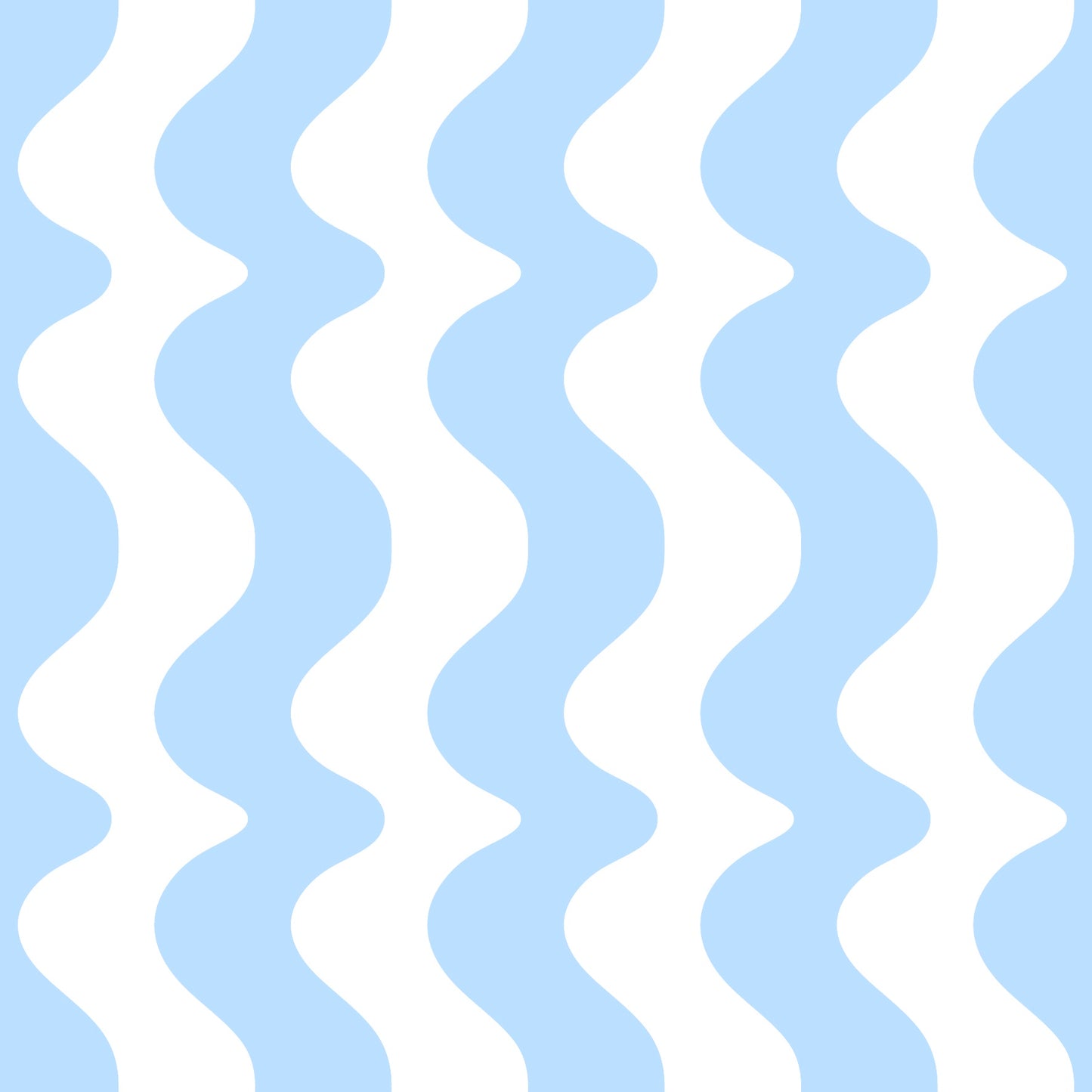 wavy wallpaper in blue and white pastel retro style