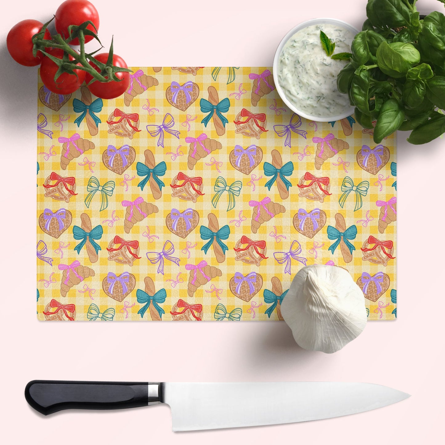 pastry chopping board colourful homeware 