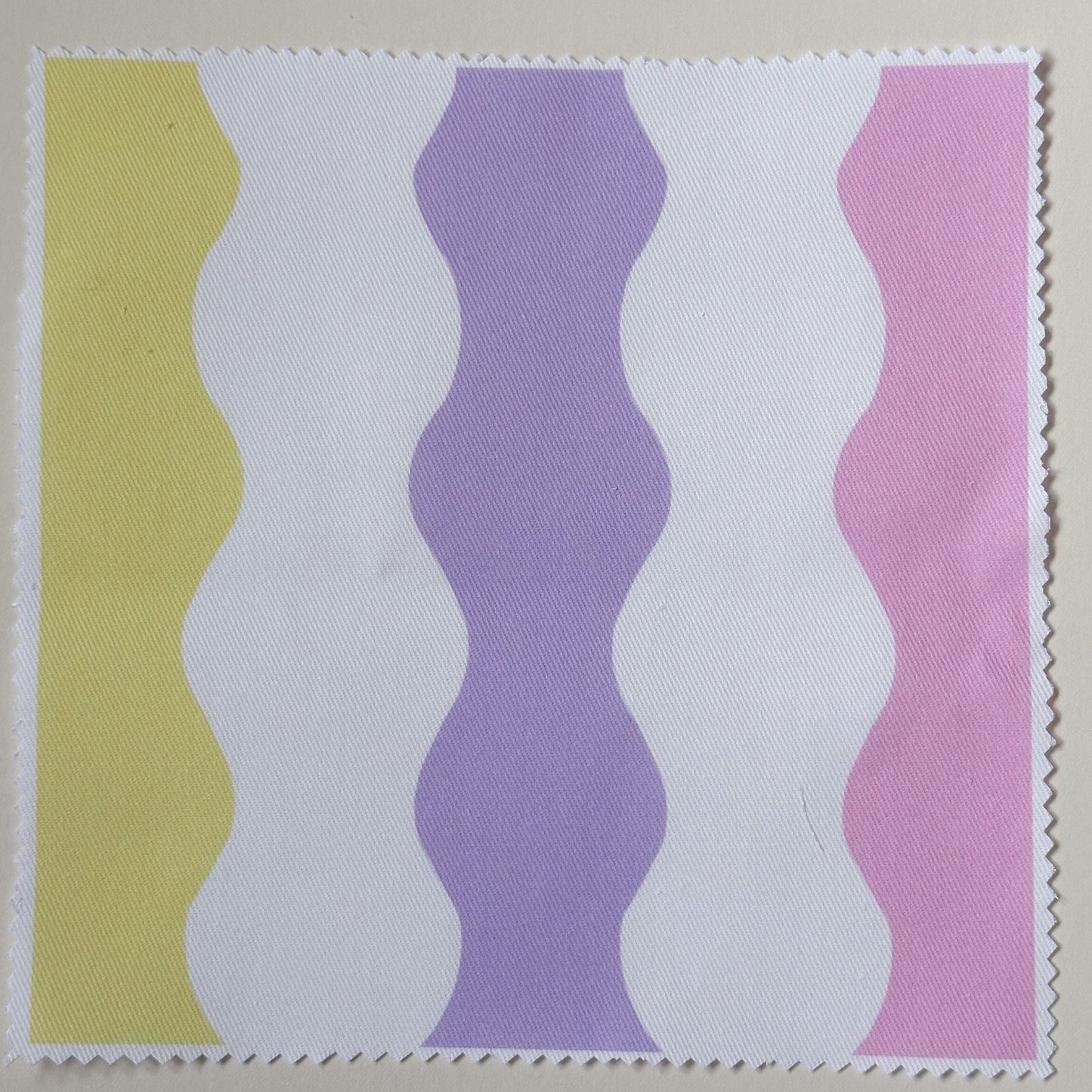 wavy pastel cotton fabric