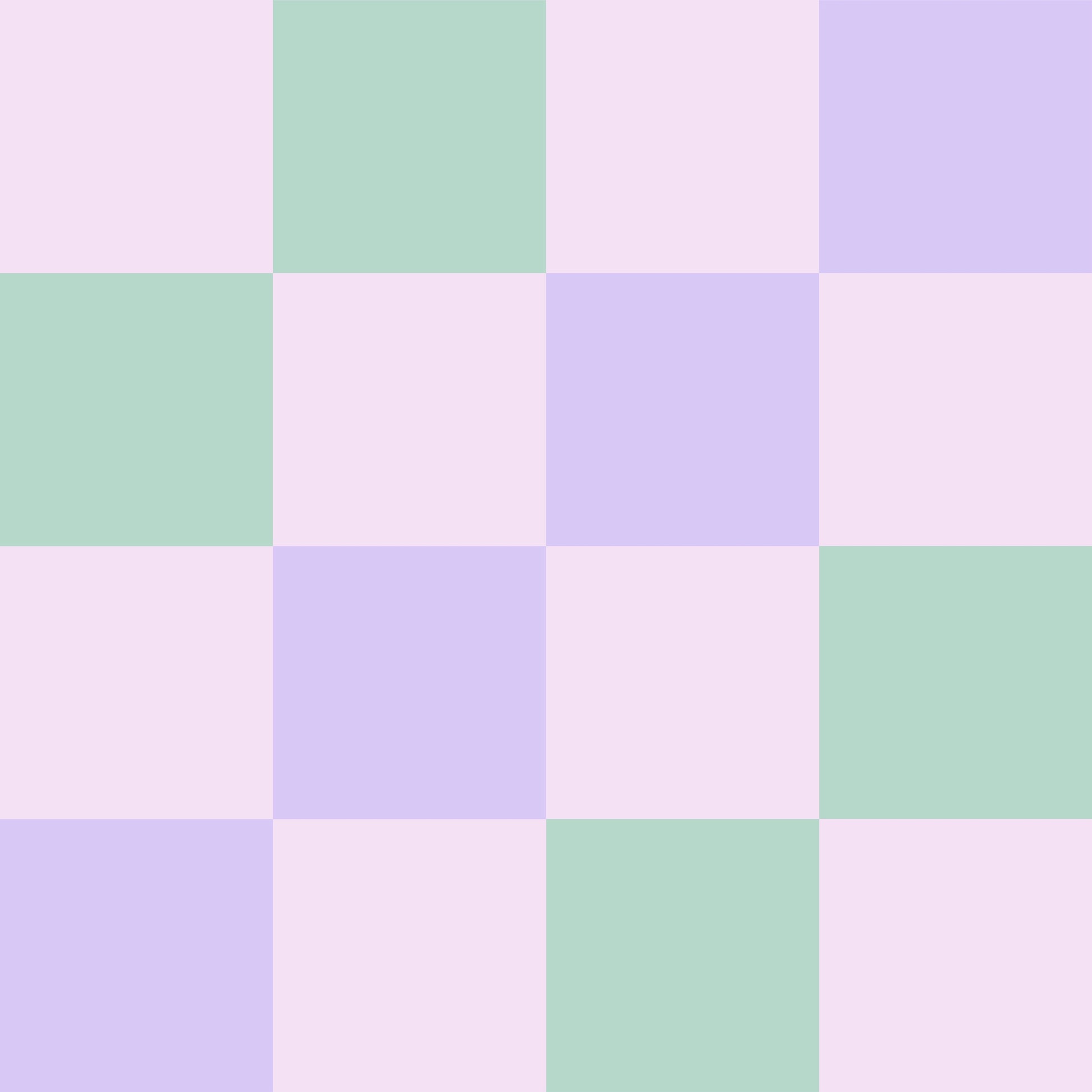 lilac and pastel green checkered wallpaper with pink background